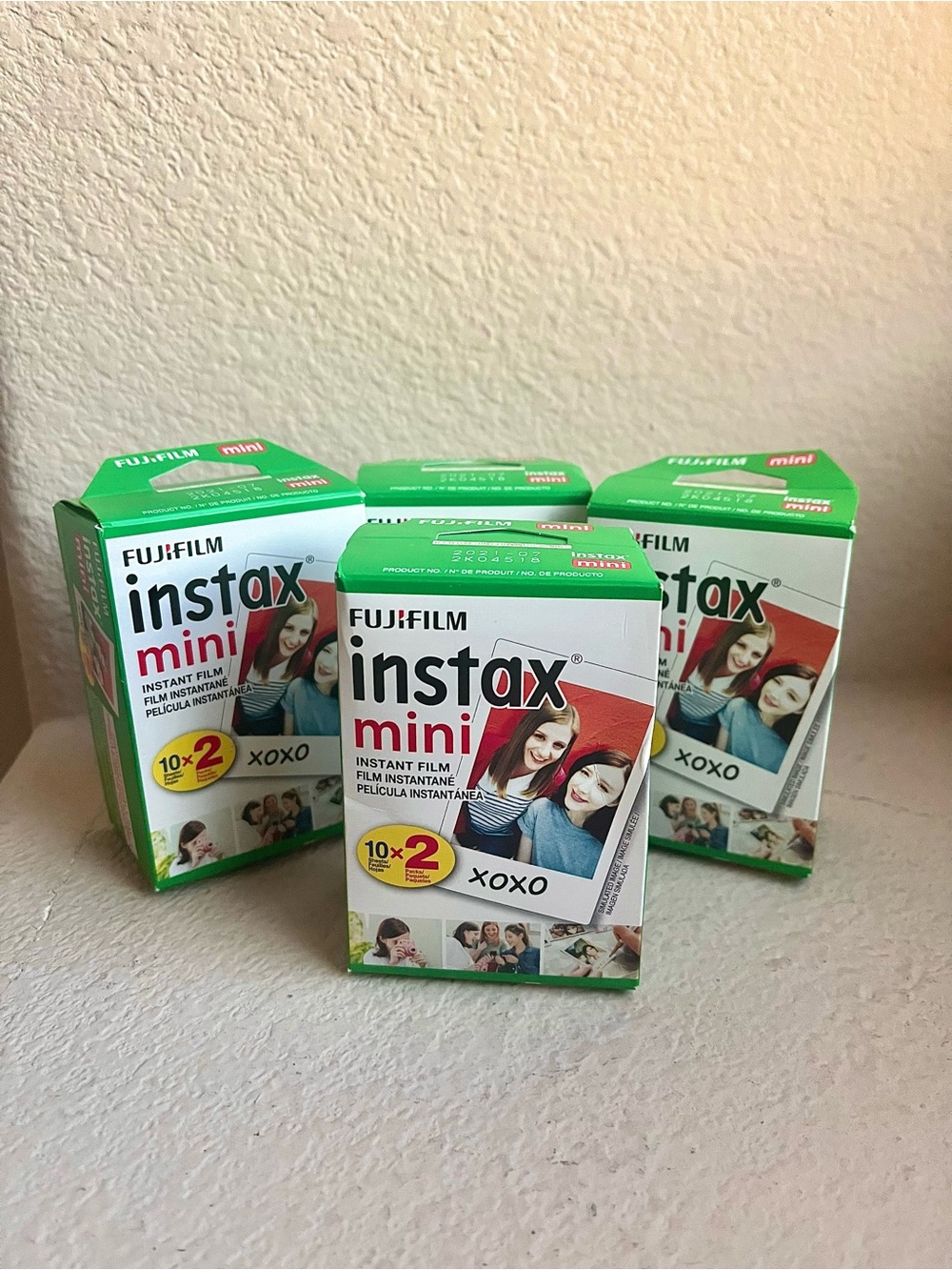 Fujifilm Instax Mini Instant Film - LOT OF 4 - 80 Count Total